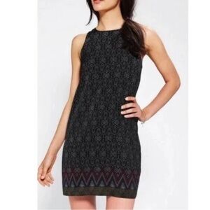 Staring at Stars Black and Multicolor Midi Dress